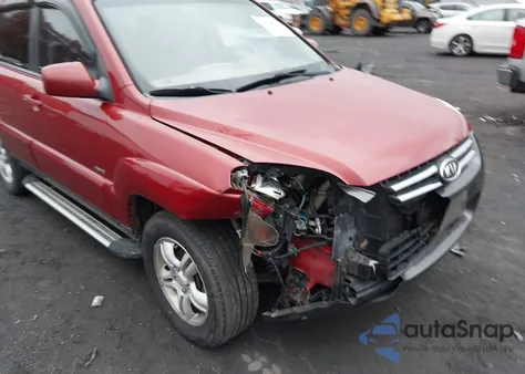 2008 Kia Sportage Ex V6 from USA, damaged, VIN KNDJE723487470217